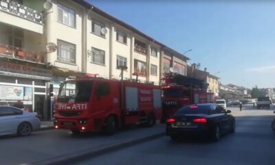 Tavşanlı’daki yangında bir kişi dumandan etkilendi