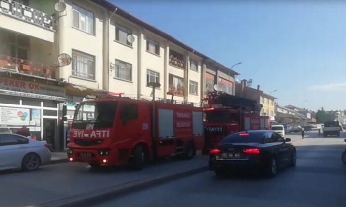 Tavşanlı’daki yangında bir kişi dumandan etkilendi