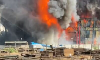 Tayvan’da dünyanın 4’üncü büyük kömürlü santralinde yangın