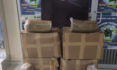 Tekirdağ’da 190 kilogram kaçak tütün ve binlerce makaron ele geçirildi