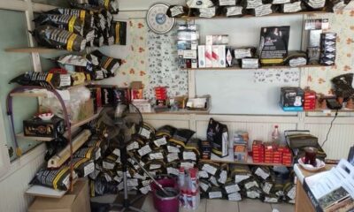 Tekirdağ’da 8 işyerine eş zamanlı kaçak tütün operasyonu