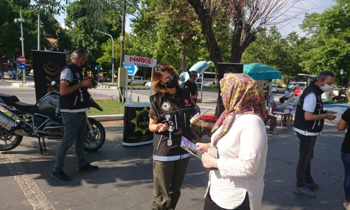 Tekirdağ’da narko polisler sahada anneler için çalışıyor