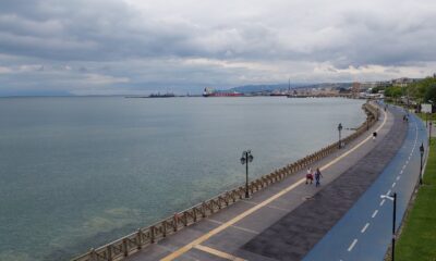 Tekirdağ’da salya gitti deniz cam gibi