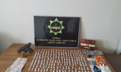 Tekirdağ’da uyuşturucu operasyonu: 2 gözaltı