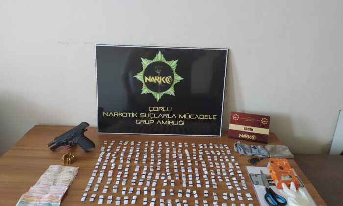 Tekirdağ’da uyuşturucu operasyonu: 2 gözaltı