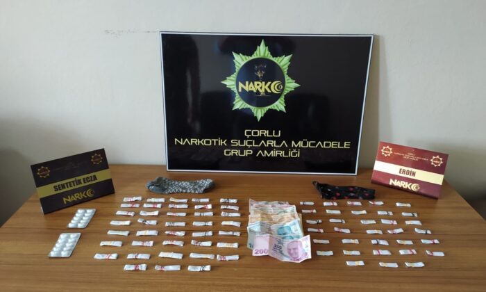 Tekirdağ’da uyuşturucu operasyonu: 2 gözaltı