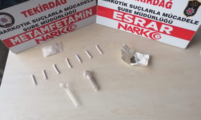 Tekirdağ’da uyuşturucu operasyonu