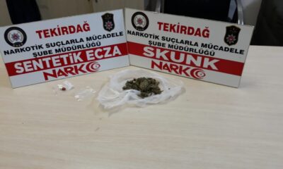 Tekirdağ’ın 3 ilçesinde uyuşturucu operasyonu: 4 gözaltı