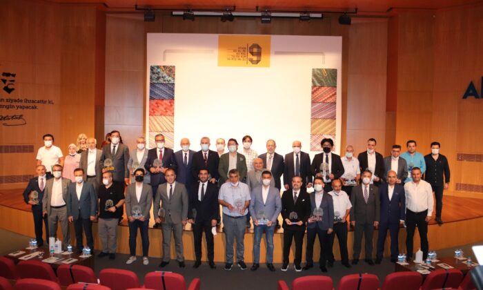 Tekstil ihracatının liderleri ödüllendirildi