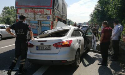 TEM Otoyolu’nda iki ayrı kazada 2 kişi öldü