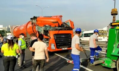 TEM Otoyolunda kaza: 1 kişi yaralandı