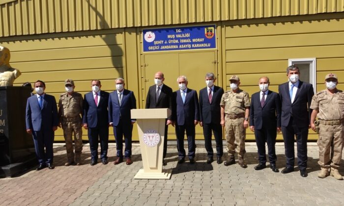 Terörden temizlenen Şenyayla bölgesinde güvenlik toplantısı