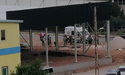 Tokat’ta 3 işçi elektrik akımına kapıldı