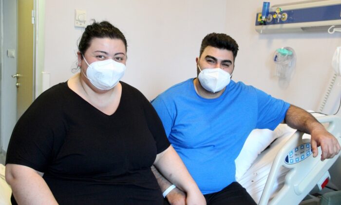 Toplam ağırlıkları 300 kilograma yaklaşan gurbetçi obez çift, bebek hayallerini Antalya’da gerçekleştirecek