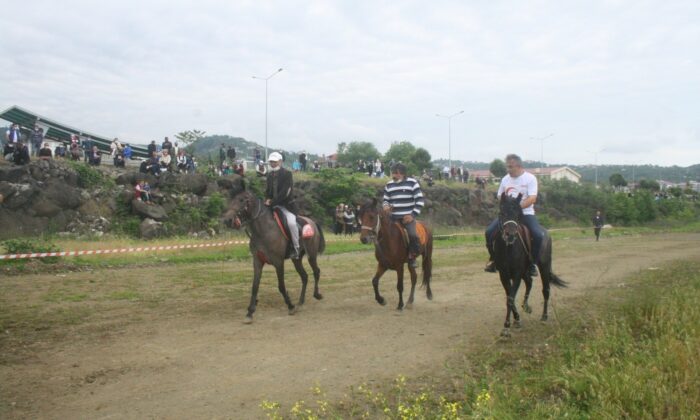 Trabzon’da Rahvan At Yarışları yapıldı