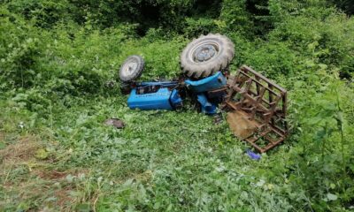 Traktörün altında kalan yaşlı adam hayatını kaybetti