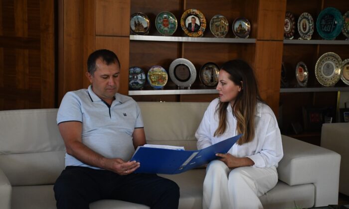 Truskavest Belediye Başkan Yardımcısı Kotyk, Kemer Belediye’sinde