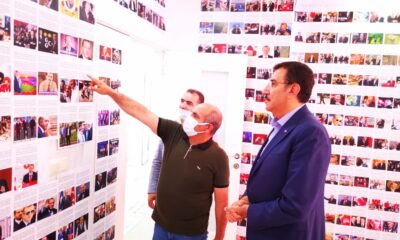 Tüfenkci, vatan ve Cumhurbaşkanı sevgisiyle 2 bin 23 sayfa şiir yazan başyiğit’i ziyaret etti