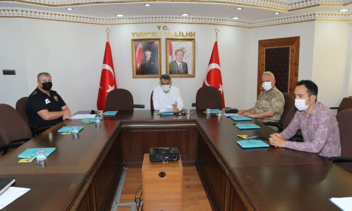 Tunceli’de güvenlik ve asayiş toplantısı