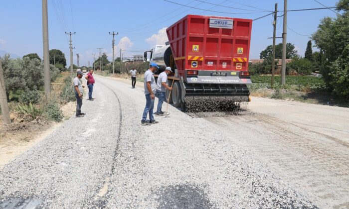 Turgutlu Belediyesinden asfalt mesaisi