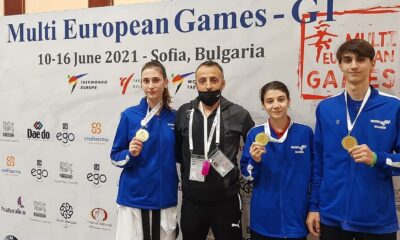 Türk Telekom Spor Kulübü tekvandocularına Avrupa’dan 3 altın madalya