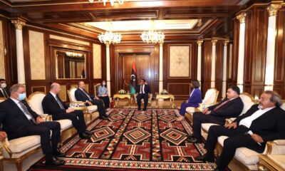 Türk üst düzey heyeti, Libya Başkanlık Konseyi Başkanı el-Menfi ve Yüksek Devlet Konseyi Başkanı el-Meşri ile görüştü