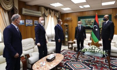 Türk üst düzey heyeti, Libya Başkanlık Konseyi üyeleri ile görüştü