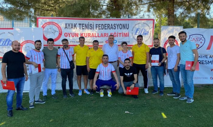 Türkiye Ayak Tenisi Federasyonu eğitim semineri Diyarbakır’da düzenlendi