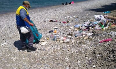 Tuşba Belediyesinden sahil temizliği