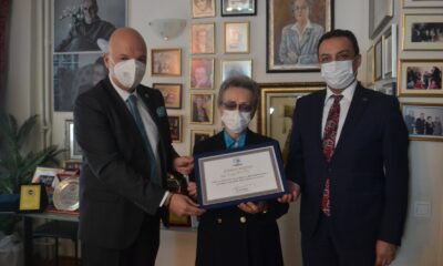 TÜSİAV’dan HASVAK Kurucu Genel Başkanı Engin Öztürk’e şükran belgesi