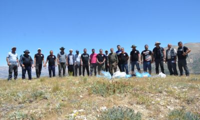 Tut ilçesinde çevre temizliği yapıldı