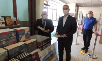 Tutuklu ve hükümlülere kitaplar gönderildi