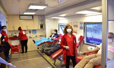 Tuzla’da ‘Kan Ver Can Ver’ kan bağış etkinliği düzenlendi