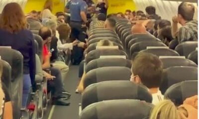 Uçakta taciz iddiası