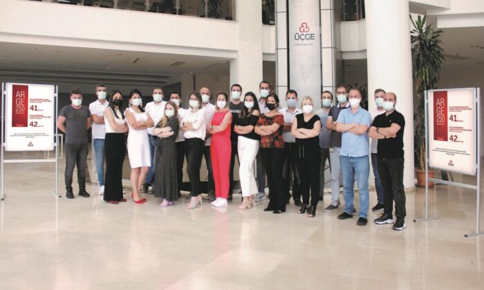 ÜÇGE Türkiye genelinde en çok patent ve tasarım tescili alan ilk 50 firma arasında