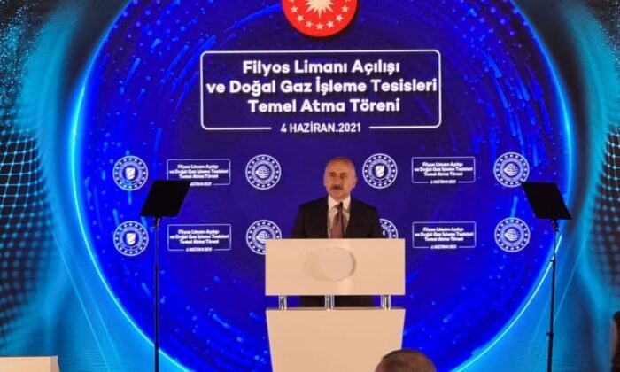 Ulaştırma ve Altyapı Bakanı Karaismailoğlu Filyos Limanı açılışında konuştu