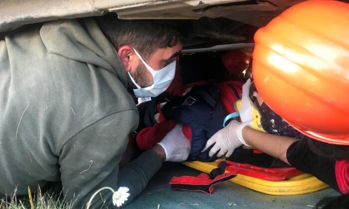 UMKE ekipleri Gümüşhane yaylalarında tatbikat yaptı