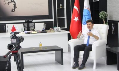 Üniversitede öğrenci işleri programının çekimi gerçekleştirildi