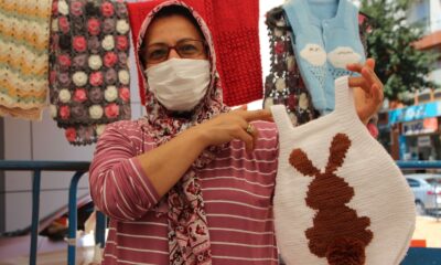 Ürettiklerinin satarak ev ekonomisine katkıda bulunuyorlar