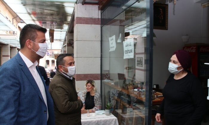 Ürgüp Belediye Başkanı Aktürk, esnaf ziyaretlerinde bulundu