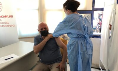 Üsküdar Harem Otagarı’nda Covid-19 aşılaması başladı