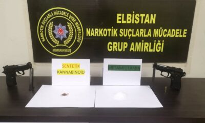 Uyuşturucu ve silah kaçakçılığı suçundan 2 kişi tutuklandı