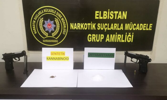 Uyuşturucu ve silah kaçakçılığı suçundan 2 kişi tutuklandı