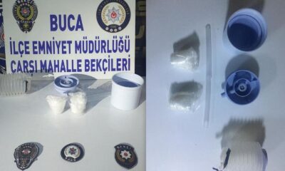 Uyuşturucuyu damacana pompasına saklayan şüpheli yakalandı
