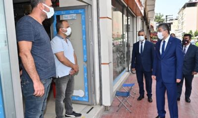 Vaka sayısında birinci olan Osmaniye’de korona virüs denetimi