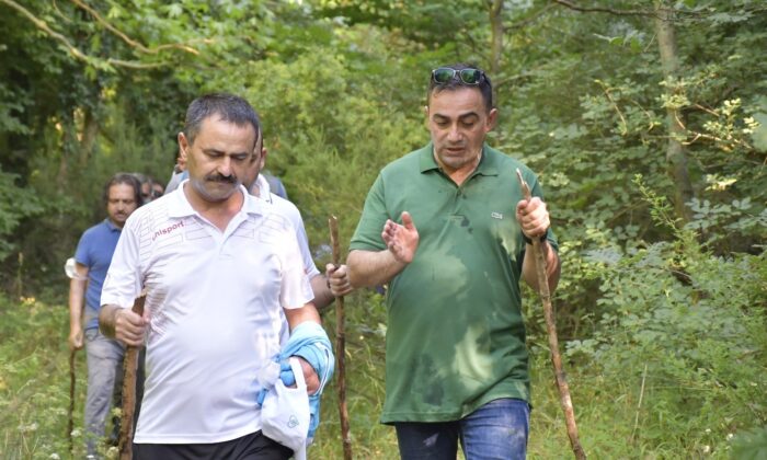 Vali Aktaş, Nilüfer Gölü ve Abdiağa trekking alanında