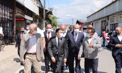 Vali Atay, sanayi esnafını ziyaret etti