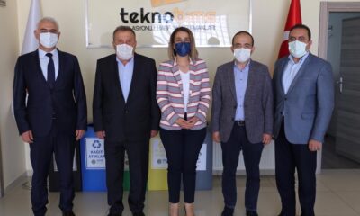 Vali Becel, Nevşehir’de faaliyet gösteren bims fabrikalarını ziyaret etti