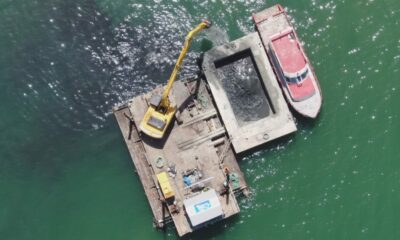 Van Gölü’nde kötü kokuya neden olan dip çamur temizliği başladı