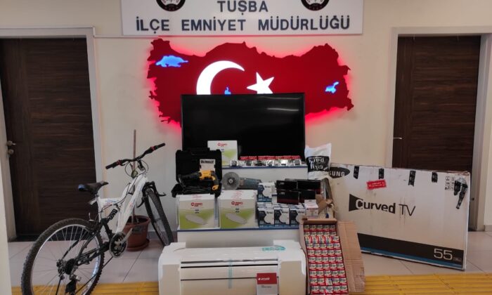 Van’da 30 bin TL değerindeki 161 adet çalınan malzeme ele geçirildi